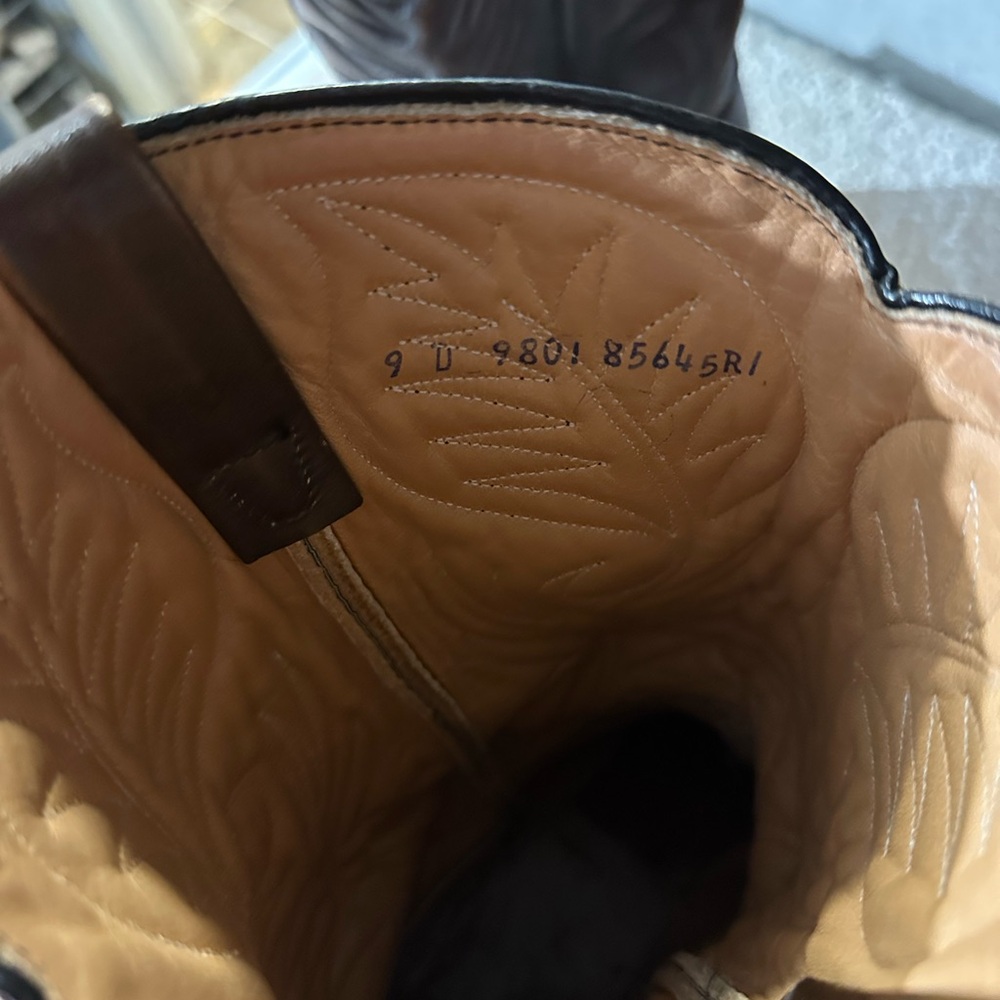 Red Wing Shoes Dark Brown Western Boots - Picture 4 of 5